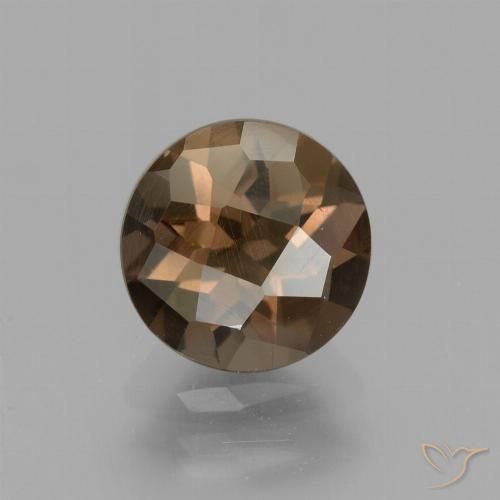 Quartz fumé Brun moyen naturelle Tour, 1.57 ct, VVS-VS