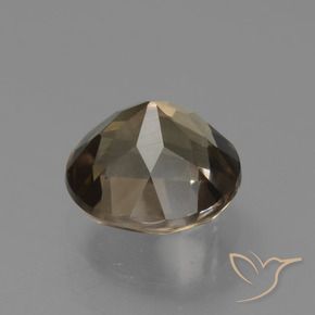 Quartz fumé Moka léger naturelle Tour, 1.63 ct, VVS-VS