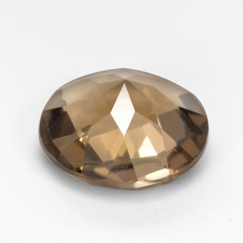 Quartz fumé Brun moyen-foncé naturelle Coupe roude, 1.91 ct, VS