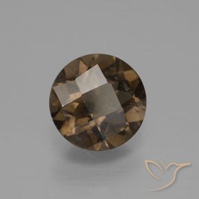 Quartz fumé Brun pain d'épices naturelle Tour, 1.43 ct, VS-SI