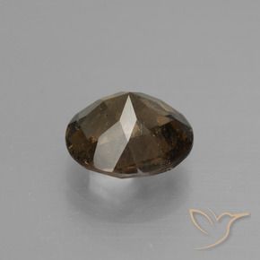 Quartz fumé Brun pain d'épices naturelle Tour, 1.43 ct, VS-SI