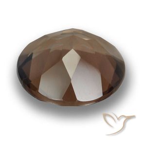 Quartz fumé Marron foncé naturelle Tour, 9.60 ct, VVS