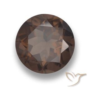 Quartz fumé Brun chocolat naturelle Tour, 4.78 ct, VVS-VS