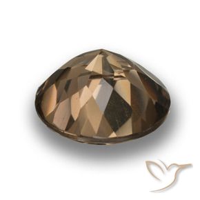 Quartz fumé Marron chaud naturelle Tour, 4.13 ct, VVS