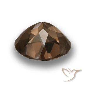 Quartz fumé Marron foncé naturelle Tour, 3.96 ct, VS