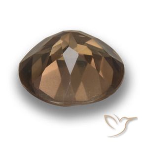 Quartz fumé Brun caryer naturelle Tour, 5.04 ct, VS