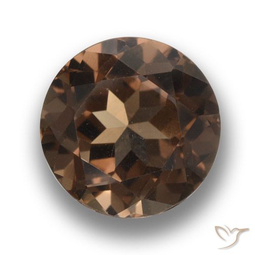 4.87ct Naturel Brun caryer Quartz fumé, Tour, VVS