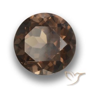 Quartz fumé Brun caryer naturelle Tour, 4.87 ct, VVS