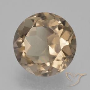 Quartz fumé Marron chaud naturelle Tour, 4.42 ct, VVS-VS