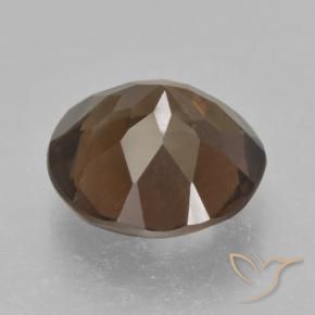 Quartz fumé Brun caryer naturelle Tour, 4.15 ct, VVS-VS