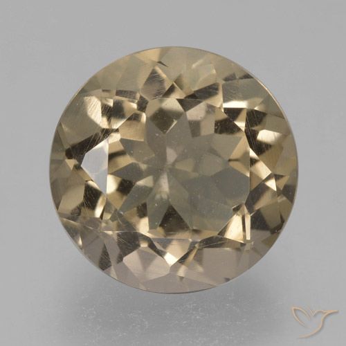 4.17ct Naturel Brun moyen-léger Quartz fumé, Tour, VS
