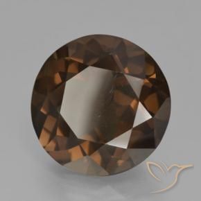Quartz fumé Brun rougeâtre naturelle Tour, 8.98 ct, VS