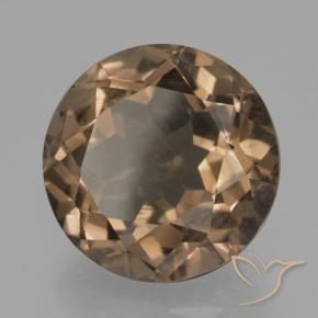 Quartz fumé Brun moyen naturelle Tour, 12.65 ct, VS