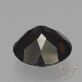 Quartz fumé Marron foncé naturelle Tour, 11.92 ct, VVS