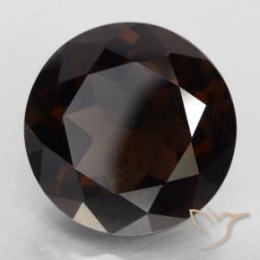 Quartz fumé Brun chocolat naturelle Tour, 11.83 ct, VVS