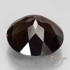 Quartz fumé Brun chocolat naturelle Tour, 11.83 ct, VVS