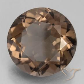 Quartz fumé Brun moyen naturelle Tour, 12.36 ct, VS