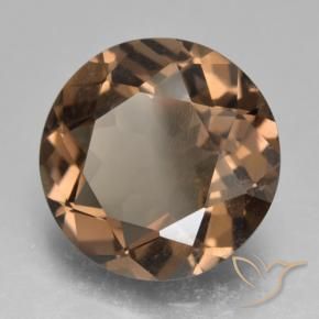 Quartz fumé Marron chaud naturelle Tour, 8.88 ct, VS