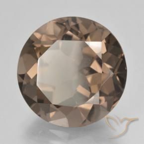 Quartz fumé Marron chaud naturelle Tour, 10.61 ct, VS