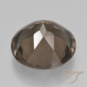 Quartz fumé Brun caryer naturelle Tour, 12.06 ct, VVS-VS