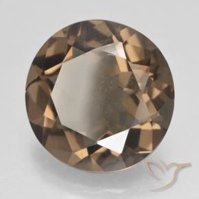 Quartz fumé Brun moyen naturelle Tour, 12.64 ct, VVS-VS