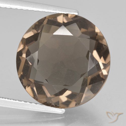 9.06ct Naturel Marron chaud Quartz fumé, Tour, VS