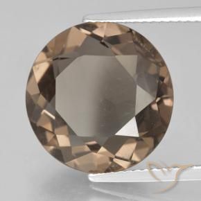 Quartz fumé Marron chaud naturelle Tour, 9.06 ct, VS