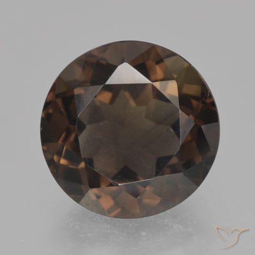 4.84ct Naturel Brun moyen Quartz fumé, Tour, VVS-VS