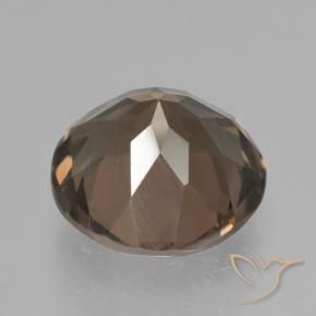 Quartz fumé Marron chaud naturelle Tour, 4.08 ct, VVS-VS