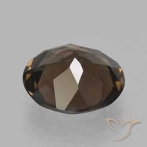 Quartz fumé Brun caryer naturelle Tour, 4.43 ct, VVS-VS