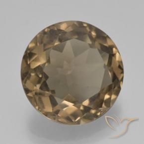Quartz fumé Brun moyen-léger naturelle Tour, 5.22 ct, VS
