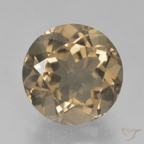 5.05ct Naturel Bois brun Quartz fumé, Tour, VS