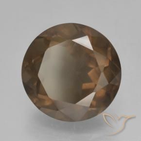 Quartz fumé Brun moyen naturelle Tour, 5.24 ct, VS