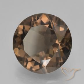 Quartz fumé Brun moyen naturelle Tour, 4.23 ct, VVS-VS