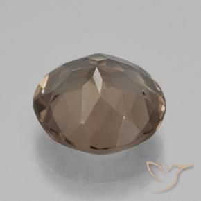 Quartz fumé Brun caryer naturelle Tour, 5.13 ct, VVS-VS