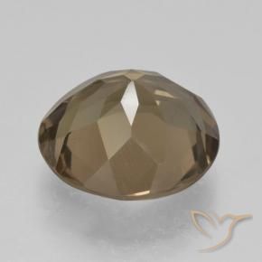 Quartz fumé Moka léger naturelle Tour, 5.85 ct, VS