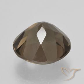 Quartz fumé Brun caryer naturelle Tour, 5.25 ct, VVS-VS