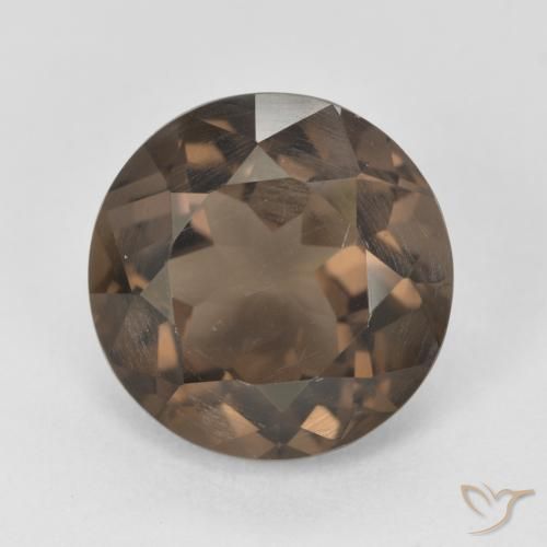 Quartz fumé Brun moyen naturelle Tour, 4.41 ct, VVS-VS