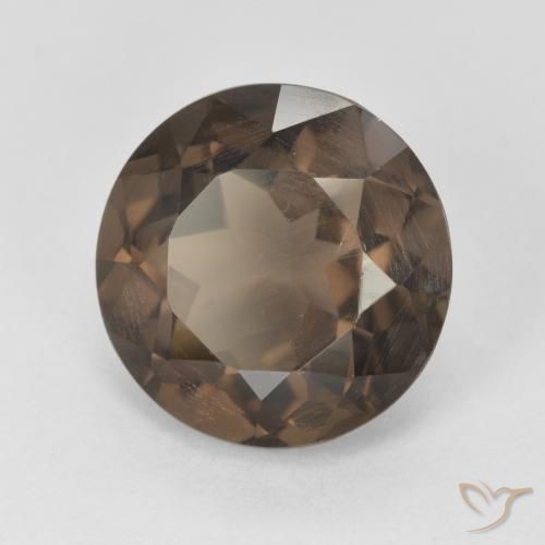 Quartz fumé Brun moyen naturelle Tour, 4.41 ct, VVS-VS