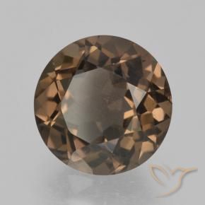 Quartz fumé Brun pain d'épices naturelle Tour, 4.20 ct, VVS-VS