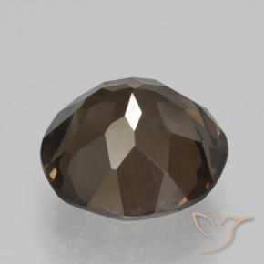 Quartz fumé Brun caryer naturelle Tour, 4.60 ct, VVS-VS
