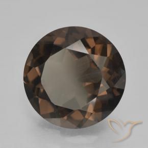 Quartz fumé Brun moyen naturelle Tour, 4.33 ct, VVS-VS