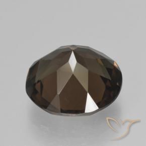 Quartz fumé Brun caryer naturelle Tour, 4.32 ct, VVS-VS