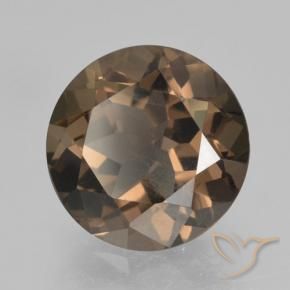 Quartz fumé Brun pain d'épices naturelle Tour, 4.08 ct, VVS-VS