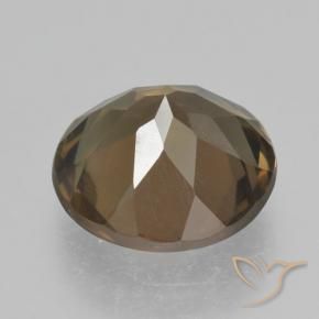 Quartz fumé Marron chaud naturelle Tour, 4.87 ct, VS