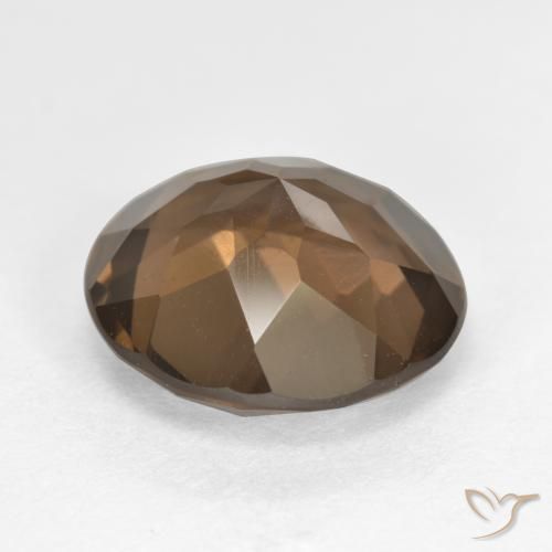 Quartz fumé Brun caryer naturelle Tour, 4.70 ct, VS
