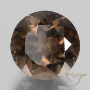 Quartz fumé Brun caryer naturelle Tour, 4.61 ct, VS