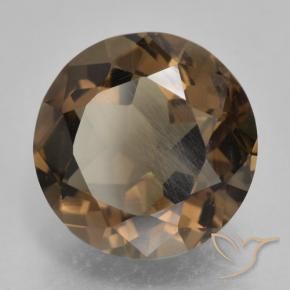 Quartz fumé Brun pain d'épices naturelle Tour, 5.84 ct, VVS-VS
