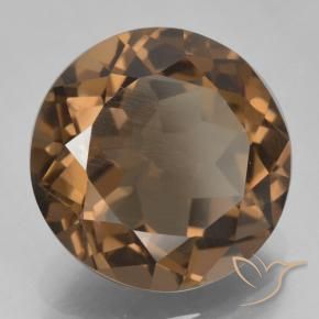 Quartz fumé Brun moyen naturelle Tour, 5.90 ct, VVS-VS