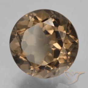 Quartz fumé Brun moyen-foncé naturelle Tour, 5.73 ct, VVS-VS